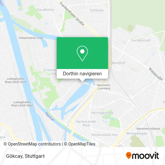 Gökcay Karte