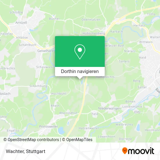 Wachter Karte