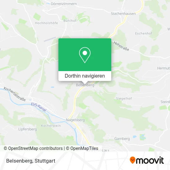 Belsenberg Karte