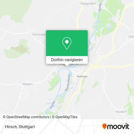 Hirsch Karte