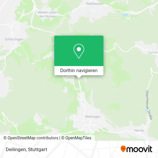Deilingen Karte