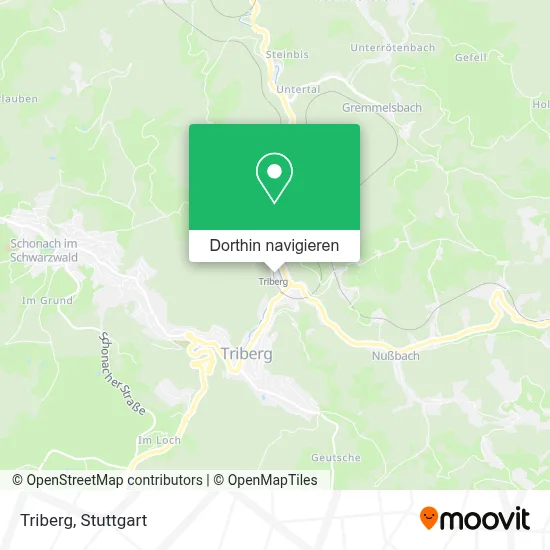 Triberg Karte