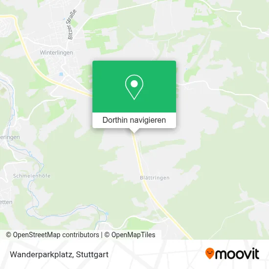 Wanderparkplatz Karte