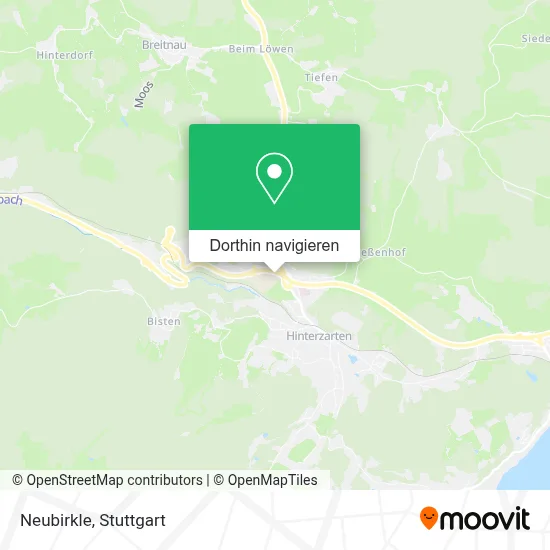 Neubirkle Karte