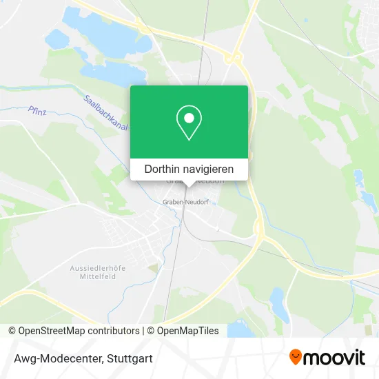 Awg-Modecenter Karte