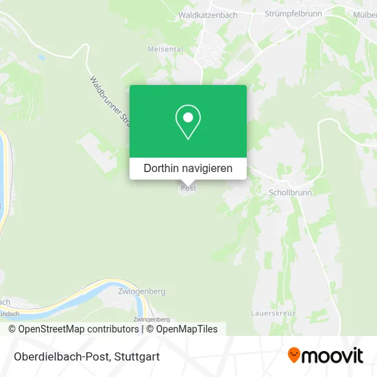 Oberdielbach-Post Karte