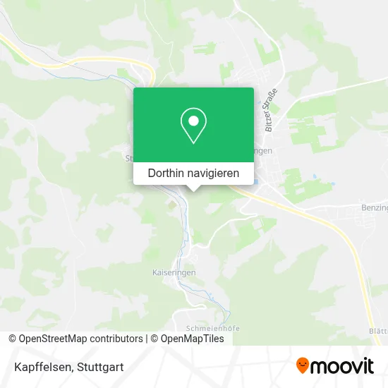 Kapffelsen Karte