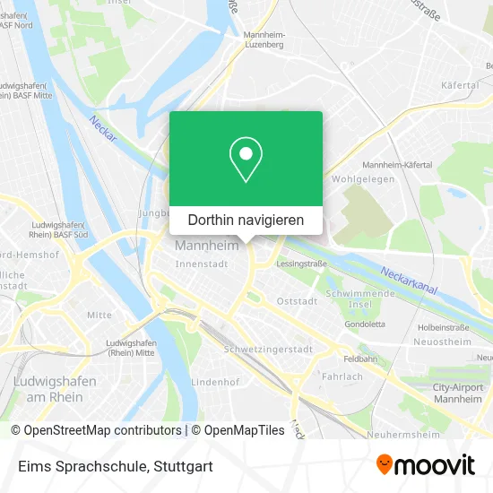 Eims Sprachschule Karte