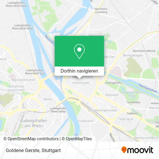 Goldene Gerste Karte