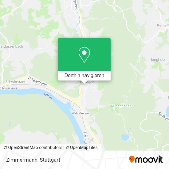 Zimmermann Karte