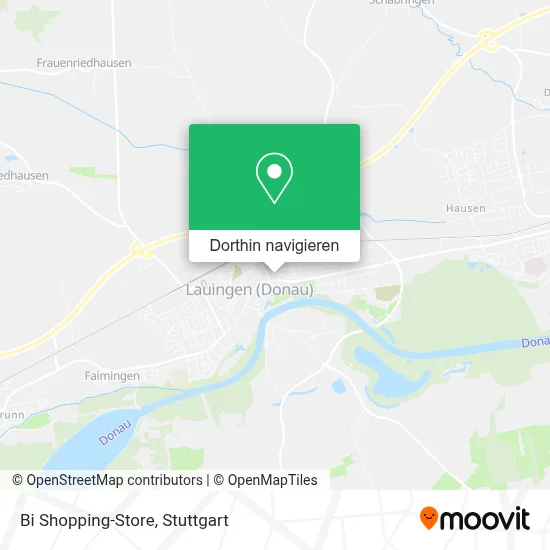 Bi Shopping-Store Karte
