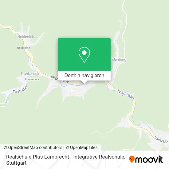 Realschule Plus Lambrecht - Integrative Realschule Karte