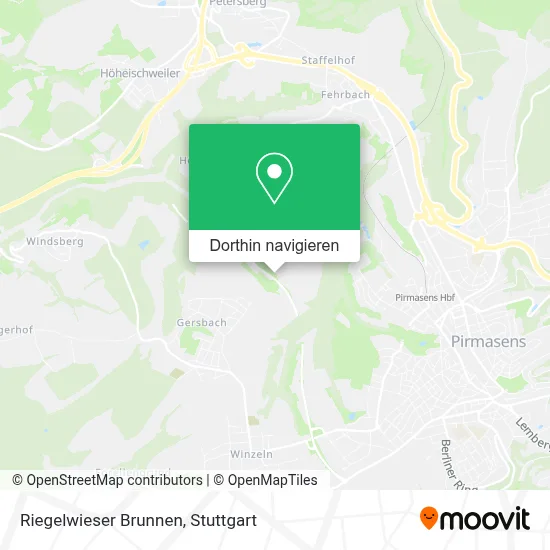 Riegelwieser Brunnen Karte