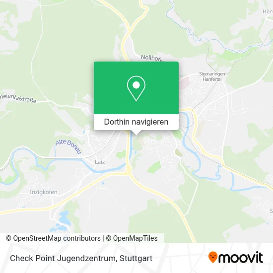 Check Point Jugendzentrum Karte
