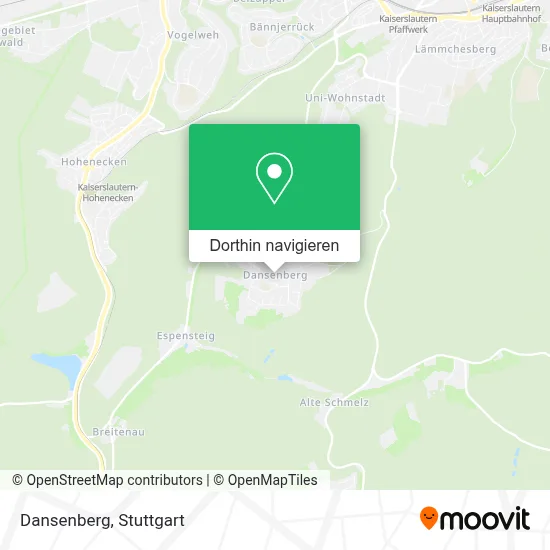 Dansenberg Karte