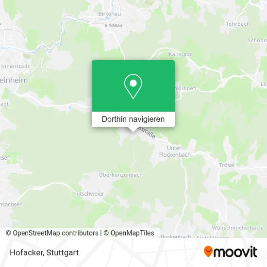 Hofacker Karte