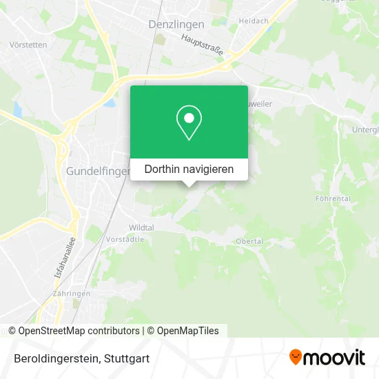 Beroldingerstein Karte