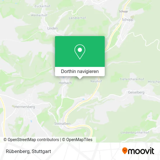 Rübenberg Karte