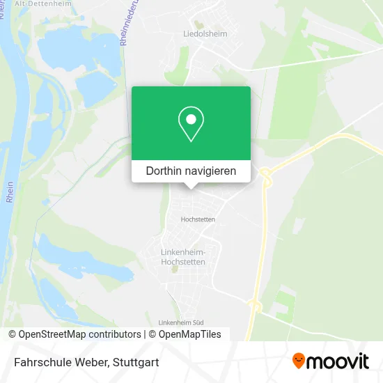 Fahrschule Weber Karte