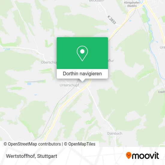 Wertstoffhof Karte