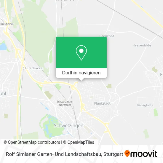 Rolf Simianer Garten- Und Landschaftsbau Karte