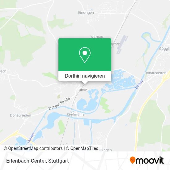 Erlenbach-Center Karte
