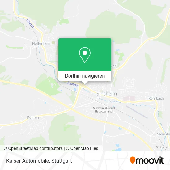 Kaiser Automobile Karte