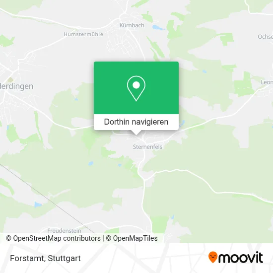 Forstamt Karte
