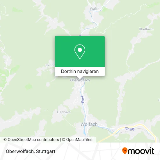 Oberwolfach Karte