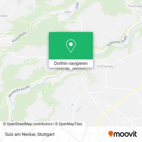 Sulz am Neckar Karte