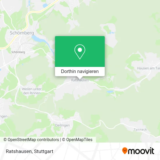 Ratshausen Karte