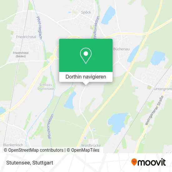 Stutensee Karte