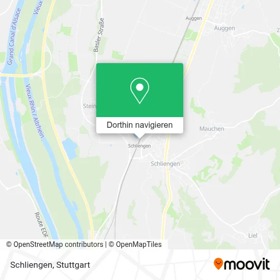 Schliengen Karte