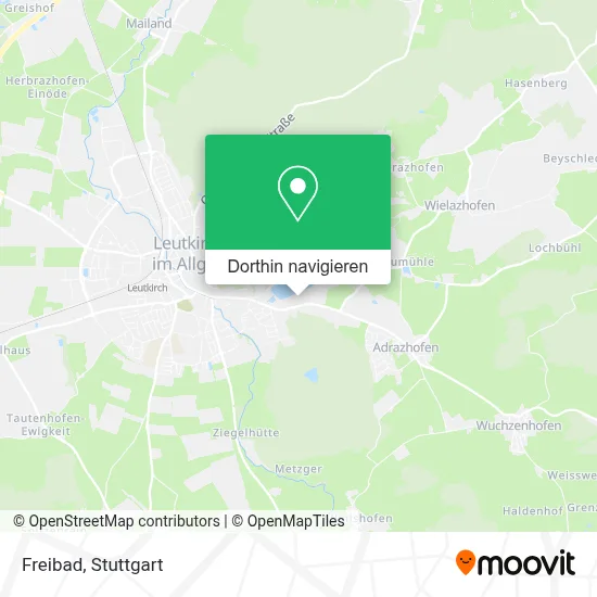 Freibad Karte