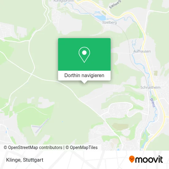 Klinge Karte