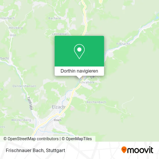 Frischnauer Bach Karte