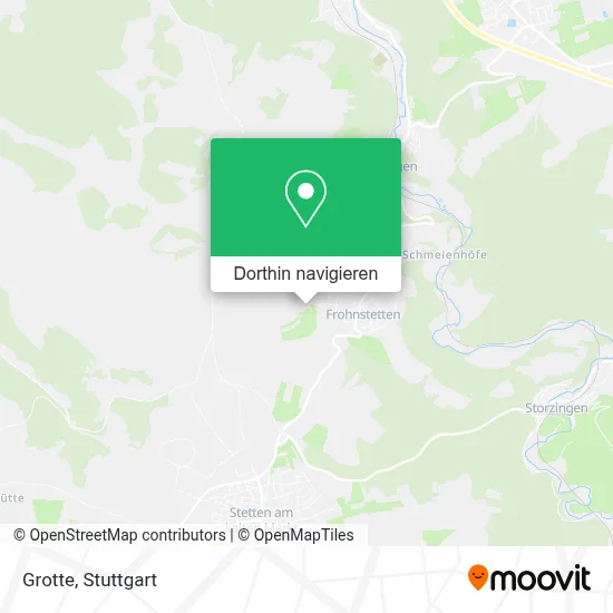 Grotte Karte