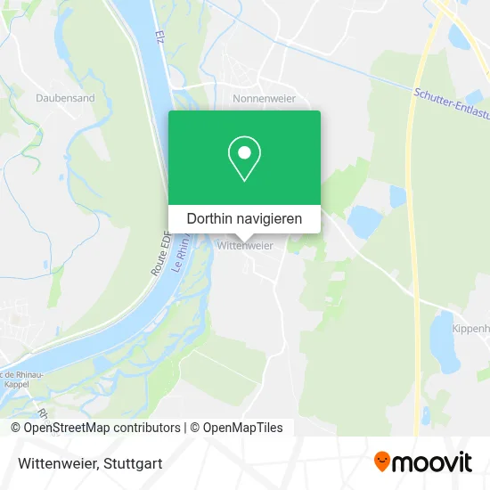 Wittenweier Karte