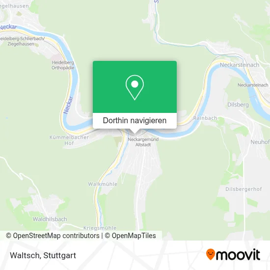 Waltsch Karte