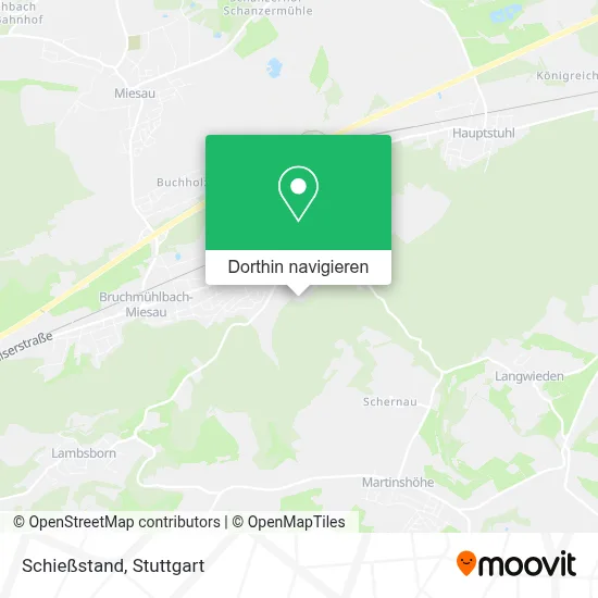 Schießstand Karte