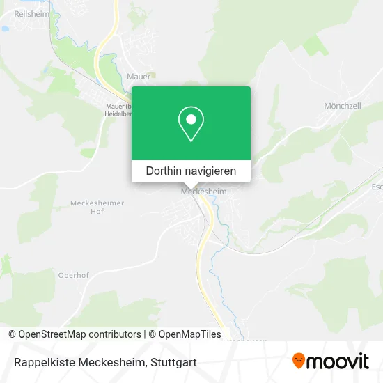 Rappelkiste Meckesheim Karte