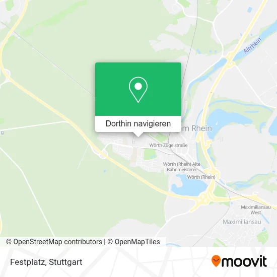 Festplatz Karte