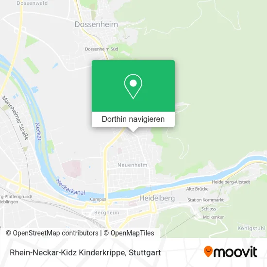 Rhein-Neckar-Kidz Kinderkrippe Karte