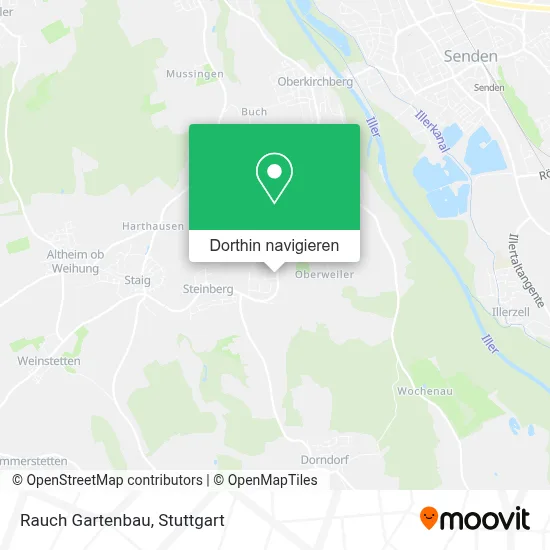 Rauch Gartenbau Karte