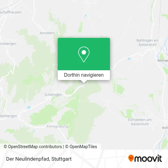 Der Neulindenpfad Karte