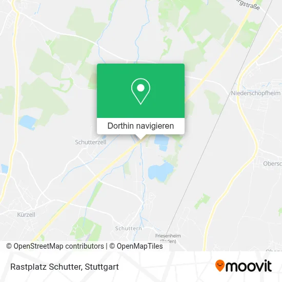 Rastplatz Schutter Karte