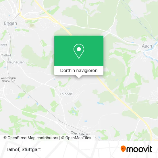 Talhof Karte