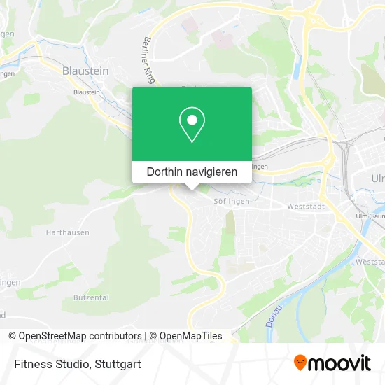 Fitness Studio Karte
