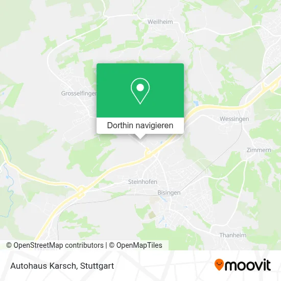 Autohaus Karsch Karte