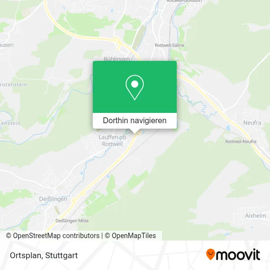 Ortsplan Karte